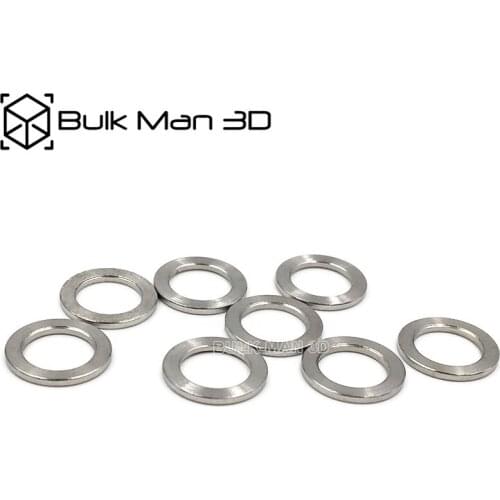 500pcs/Lot Wholesale 8mm Flat Washer Precise Shims for 8mm Metric Acme Lead Screw