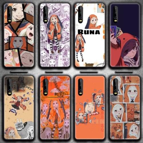 Cartoon Runa kakegurui Phone Case for Huawei P20 P30 P40 lite E Pro Mate 40 30 20 Pro P Smart 2020