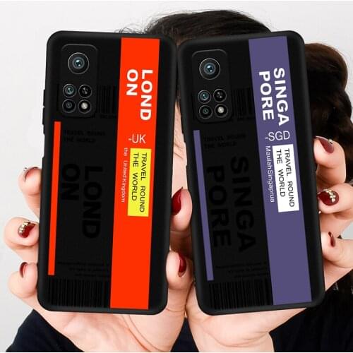 Vintage Art Label Black Soft Phone Case for Honor 30 20 Pro 8X 9X X10 10 20 Lite 10i Nova 5T Y6 7 9 Prime 2019 TPU Cover