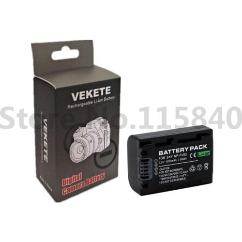 For SONY NP FV50 NP-FV50 Battery For SONY HDR XR550E XR350E CX550E CX350E CX150E DCR SR68E SX83E SX63E SX43