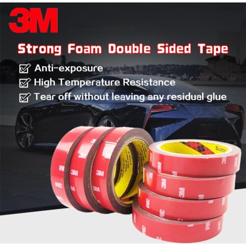 3M 4229P VHB Double Sided Acrylic Foam Tape Adhesive Automotive Tape For Automobile Card Body Side ABS And PVC Etc 3meters Long