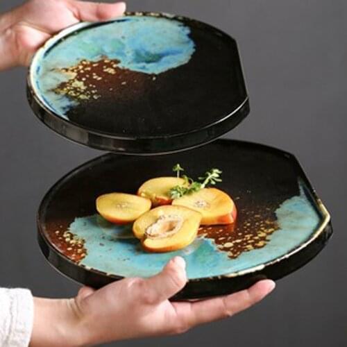 Ins style Japanese handmade coffee cup retro breakfast cup stoneware simple milk cup home afternoon tea tea set