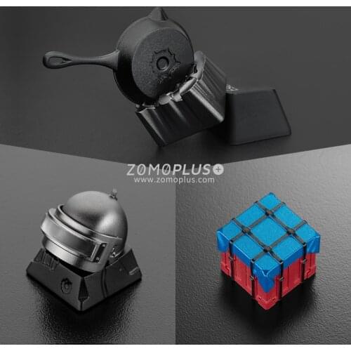 Keycap mechanical keyboard key cap personality design,PUBG series Game theme key cap aluminum alloy keycaps MX axis,Z21
