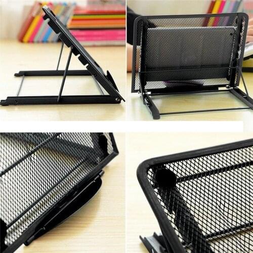 Multifunction Laptop Foldable Cooling Stand Adjustable Desktop PC Bracket Radiator Cooling Cooler Mesh Ventilated Stand Holder