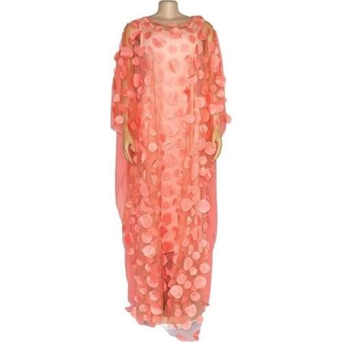 Super Size New African Womens Dashiki Fashion Loose Embroidery Long Dress African Dress For Women African Clothes