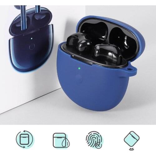 Anti-slip Silicone Protective Case Full Earphone Cover Shell for ViVO TWS Neo Wireless Bluetooth-compatible Headset