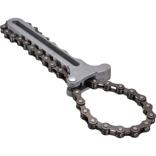 1pcs High Quality Adjustable Car Engine Oil Filter Chain Grip Key Wrench Remover Tools Car Repair Tools