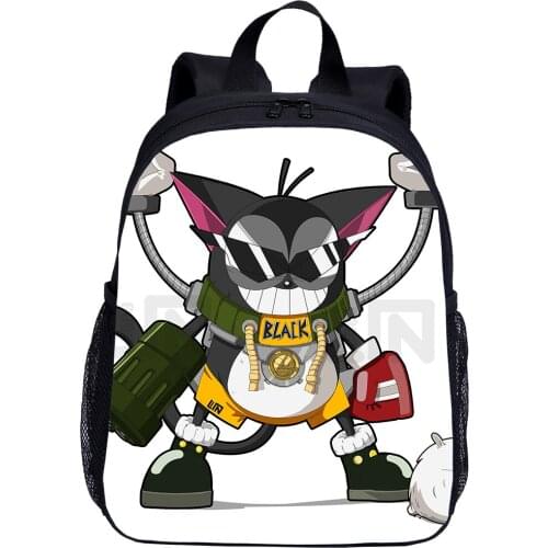 Cyborg Kuro chan Kindergarten Backpack Cartoon School Bag Little Baby Backpack Kids School Bag 13 Inch Todder Book Bag