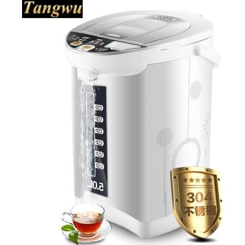 Thermoelectric water bottle 5L insulated household automatic electric kettle stainless steel
