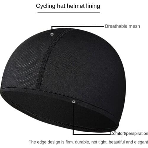 Helmet Inner Cooling Cap - Moisture Wicking Cooling Skull Cap Sweat band Helmet Inner Liner Beanie Cap motorcycle Accessories