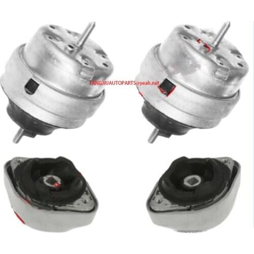 Engine Transmission Mount Fit VW PASSAT 1998-2005 1Sets 8D0 199 379 AR 8D0 199 382 AR 8D0 399 151 M