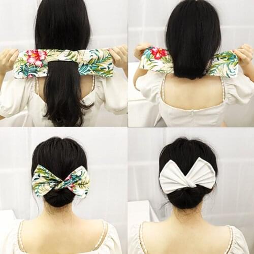 1PC Heatless Curling Rod Headband No Heat Curls Ribbon Hair Rollers Sleeping Soft Headband DIY Hair Styling Tools Accessories