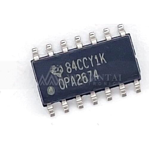 10pcs/lot 50pcs/lot 100pcs/lot Free shipping 100% original OPA2674I-14D OPA2674I OPA2674 SOP14