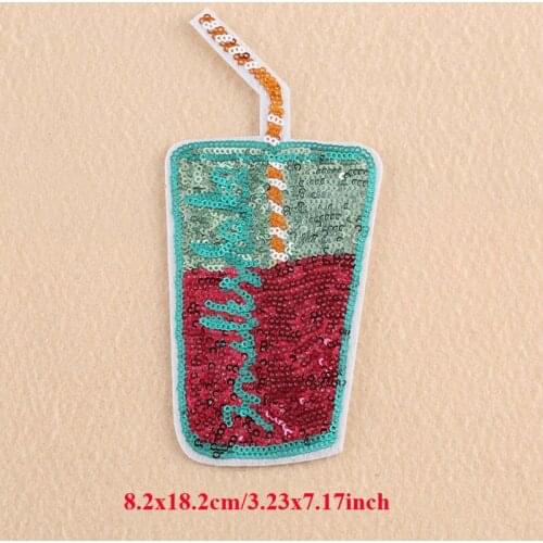 20pcs Sew On Appliques Glitter parches ropa Sequined Jacket Patch For Clothing Patches Jacket Jeans Patchwork Badge Garment DIY