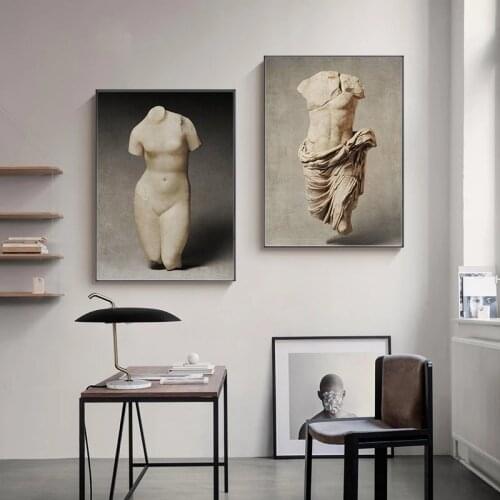 Aphrodite Greek Mythology Art Ancient Rome Sculpture Photography Posters and Prints Canvas Painting Gallery Wall Pictures Decor