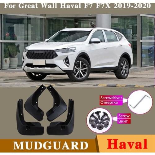 Car Products Car Accessories Fender Mudguards Splash Guards Fender Mudflaps For Great Wall Haval F7x Haval F7 2019 2020