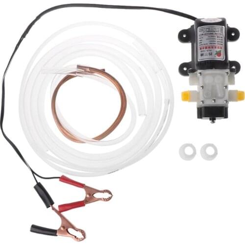 12V 45W Car Electric Oil Diesel Fuel Extractor Transfer Pump w/Crocodie Clip
