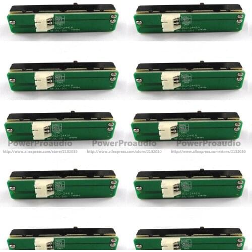 Free shipping 10X Upgraded Cross Fader Assembly for Pioneer DDJ SR SX DJM 250(704-DJM250-A032)