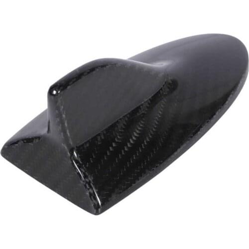 Carbon Fiber Roof Shark Fin Antenna Cover Trim Fit for Lexus LX 2012-2013 Car Decor Gloss Black Car Style