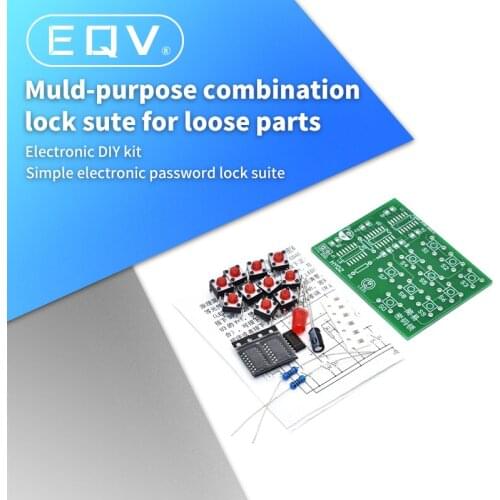 Multi-purpose simple electronic password lock kit electronic DIY kit Hobbyist, electronics lab Students