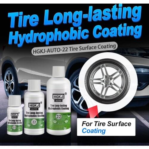 HGKJ Tire Coating 20/50/100ml Auto Car Wash Cleaning Tools Car Accessories Tire Long-lasting Hydrophobic Coating