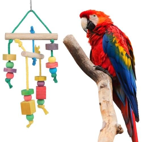 Parrots Toys And Bird Accessories For Pet Toy Swing Stand Parakeet Cage African Grey