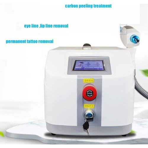 Portable yes q-switch yag laser picolaser tattoo removal carbon laser peel machine