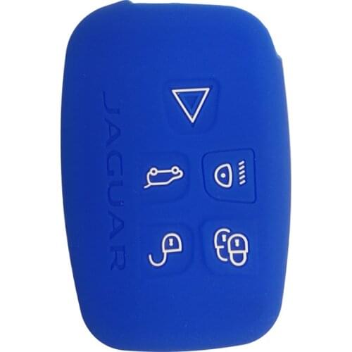 Silicone Key Cover Fob Skin Case for Jaguar XF XJ F-Pace X Type XK Car Key Cover Altima Keychain To Locate Keys Cover for Alarm