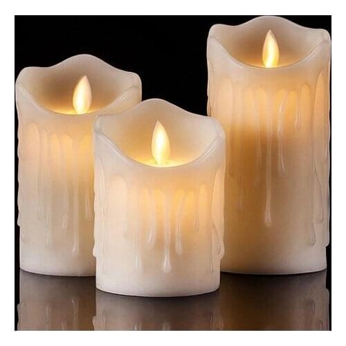 Flame Led Candle with Moving Flame Looking Decorative Candle pcs Set Set candles and scents свечи и ароматы velas y aromas