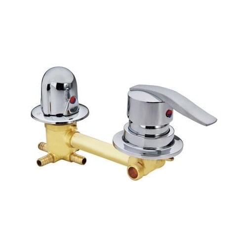Vidric wall mounted 2/3/4/5 Ways water outlet brass shower tap screw or intubation Copper shower cabin shower room mixing valve
