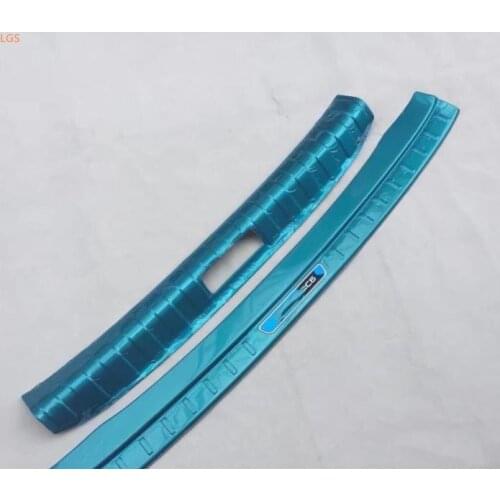 For Citroen C6 2017-2019 High-quality stainless steel Trunk threshold Shield Scratch protection Car styling