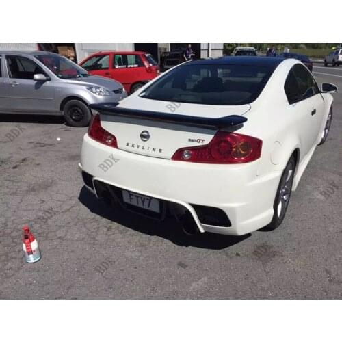 Fit for Infiniti 350GT Coupe G35 carbon fiber rear spoiler rear wing