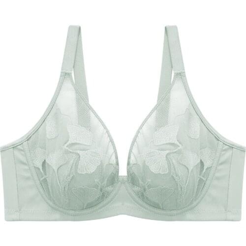 Ultrathin Bra Women Push Up Underwear Cooling Gathers Female Intimate Plus Size Comfortable Bralette