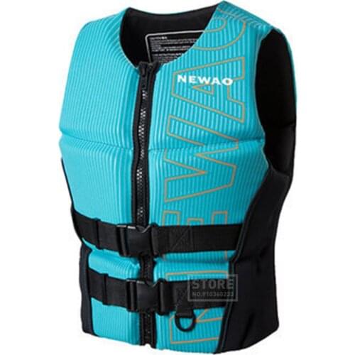 Kayak Life Jacket Adult Surf Vest Jet Ski Wakeboard Raft Life Vest Boat Fishing Vest Motorboats Swimming Drift Clothing Lifebuoy