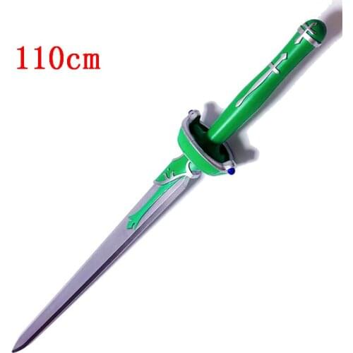 110cm Sword Art Online Asuna sword Weapon Cosplay SAO Lambent Light Sword 1:1 Anime Ninja Knife PU Weapon Prop