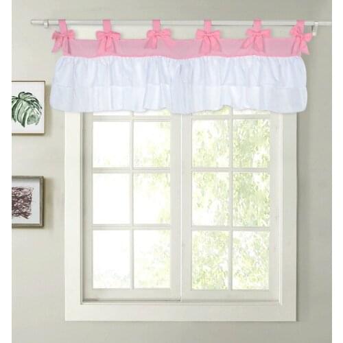 130x40cm Cotton Short Curtain Home Decorative Kitchen Curtains