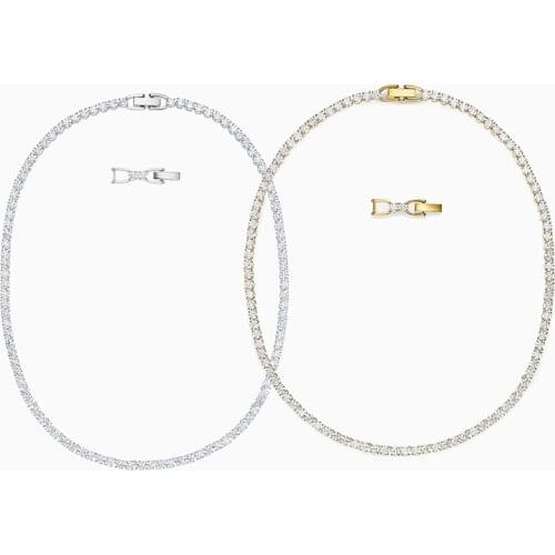 2021 New Exquisite And Luxurious Tennis Deluxe Multi-color Necklace Stylish Accessories For Wifes Anniversary Gift