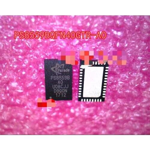 5PCS/ PS8559B PS8559B-AO PS8559BQFN40GTR-AO A0 PS8559BQFN40GTR-A0 PS8559B-A0 QFN40