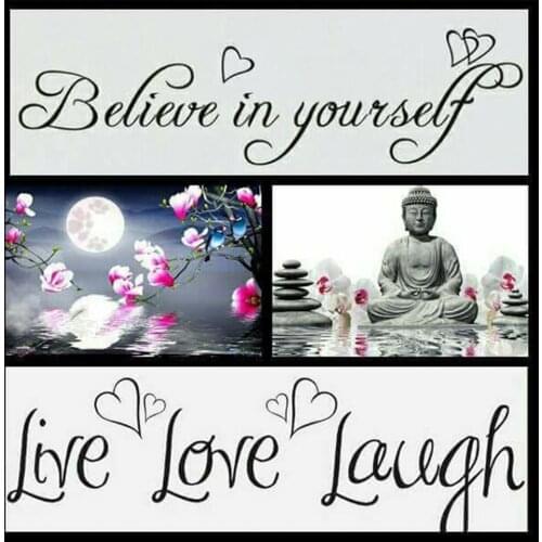 5D DIY Diamond Painting Buddha Statue In Flower Cross Stitch Mosaic Picture of Rhinestones Home Decor Full Diamond Embroidery