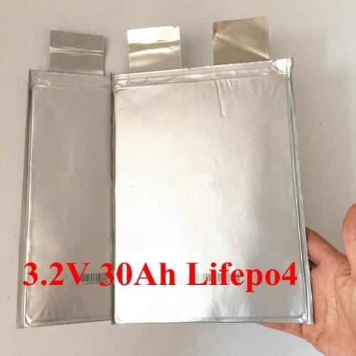 8pcs New Cells 3.2v 30Ah Lifepo4 100A 90160222 for EV RV Pack Diy 24v Lifepo4 Battery 500w Ebike 12v 30ah Lithium 1000w Solar