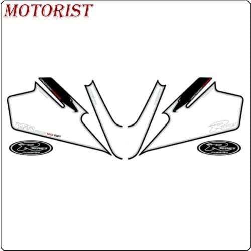 MOTORIST Front Fairing Motor Number Board 3D Gel Protector for YAMAHA R1 1998-1999