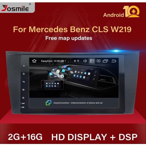 IPS Android 10 Car Multimedia For Mercedes BenzE-class W211 E200 E220 E300 E350 E240 E280 CLS CLASS W219 Radio GPS Stereo Audio