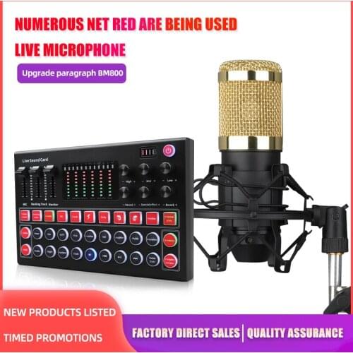 BM 800 karaoke microphone BM800 studio condenser mikrofon mic bm-800 For KTV Radio Braodcasting Singing Recording computer