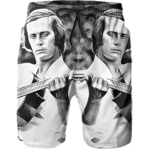 Summer Men Causal Short Breathable Quick Dry Sarcastic R228 Sports Paco De Lucía The King Of Flamenco Case Male Shorts