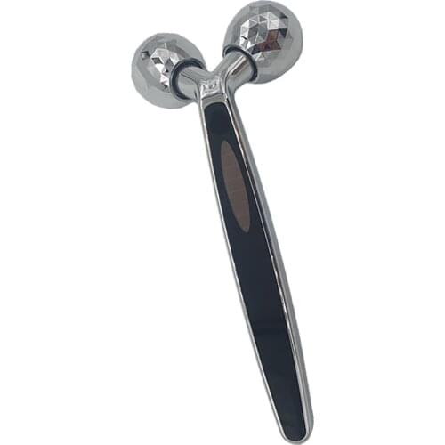 Microcurrents 3D Roller Massager Face Lift Guasha Massage Facial Massager Skin Care Face Roller V-Face Gouache Scraper for Face