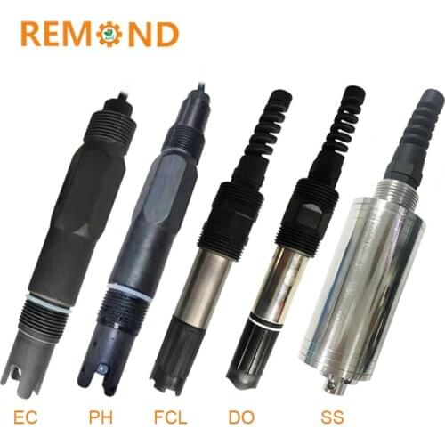 Multiparameter water quality meter immersion type ph electrode PH EC sensor DO sensor ph sensor probe for water treatment