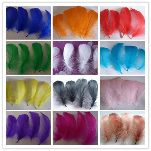 10pcs natural goose feather floating 12-18cm / 5-7inch for DIY Earring Jewelry Accessories & Craft Making