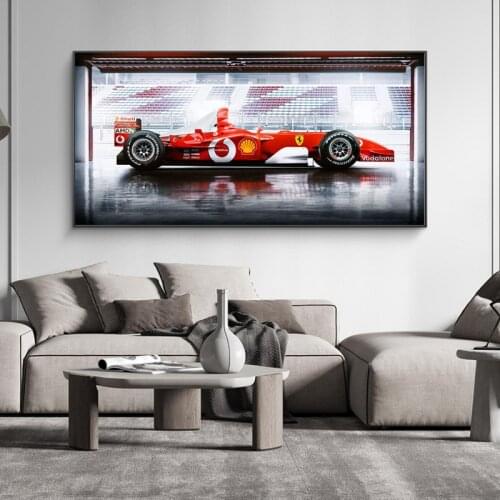 24 Hours Of Le Mans Programme Officiel On Canvas Print Nordic Poster Wall Art Picture For Living Noom Home Decoration Frameless