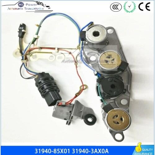 Original 31940-85X01 31940-3AX0A RE4F03A RE4F03B RE4F04B RE4F03V RL4F03A Tested Transmission Solenoid Kit For Nissan