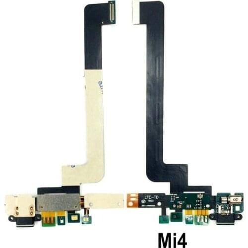 QiAN SiMAi For Xiaomi Mi4 m4 New USB Charging Charger port flex Board & Microphone Repair Parts
